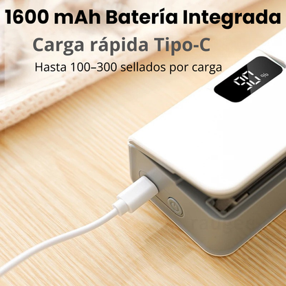 Selladora de bolsas portátil 2 en 1